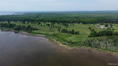 Beautiful 9 hole golf course on 57 acres with 2000 feet of on Nahma Club in Michigan - for sale on GolfHomes.com, golf home, golf lot