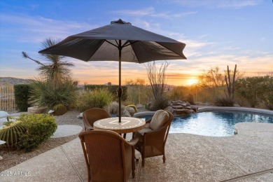 Stunning home in Sunrise Point, a sought-after enclave in on Sanctuary Golf Course At WestWorld in Arizona - for sale on GolfHomes.com, golf home, golf lot