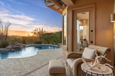 Stunning home in Sunrise Point, a sought-after enclave in on Sanctuary Golf Course At WestWorld in Arizona - for sale on GolfHomes.com, golf home, golf lot