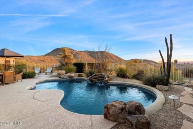 Stunning home in Sunrise Point, a sought-after enclave in on Sanctuary Golf Course At WestWorld in Arizona - for sale on GolfHomes.com, golf home, golf lot