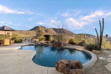 Stunning home in Sunrise Point, a sought-after enclave in on Sanctuary Golf Course At WestWorld in Arizona - for sale on GolfHomes.com, golf home, golf lot