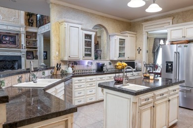 This stunning five-bedroom home in the heart of Bentwood Country on Bentwood Country Club in Texas - for sale on GolfHomes.com, golf home, golf lot