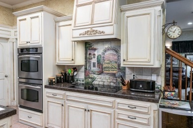 This stunning five-bedroom home in the heart of Bentwood Country on Bentwood Country Club in Texas - for sale on GolfHomes.com, golf home, golf lot