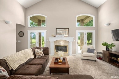 Enjoy golf course views and a peaceful setting in this on Battle Ground Golf Course in Indiana - for sale on GolfHomes.com, golf home, golf lot