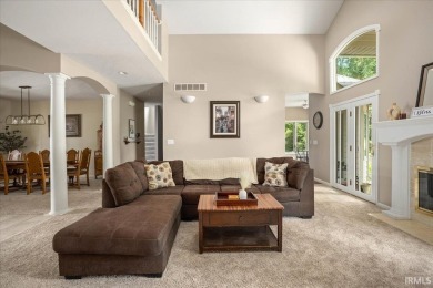 Enjoy golf course views and a peaceful setting in this on Battle Ground Golf Course in Indiana - for sale on GolfHomes.com, golf home, golf lot