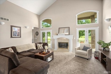 Enjoy golf course views and a peaceful setting in this on Battle Ground Golf Course in Indiana - for sale on GolfHomes.com, golf home, golf lot