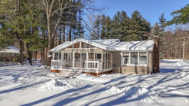 Welcome to this picturesque lakeside retreat, nestled on the on Spruce Ridge Golf Club in Michigan - for sale on GolfHomes.com, golf home, golf lot