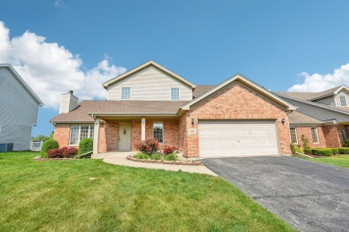 Step into this Amazing custom-built home offering 4 bedrooms and on Lincoln Oaks Golf Course in Illinois - for sale on GolfHomes.com, golf home, golf lot