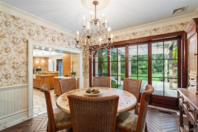 ROSLYN HARBOR; Timeless Brick Manor: Behind iron gates and a on Engineers Country Club in New York - for sale on GolfHomes.com, golf home, golf lot