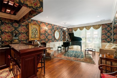 ROSLYN HARBOR; Timeless Brick Manor: Behind iron gates and a on Engineers Country Club in New York - for sale on GolfHomes.com, golf home, golf lot