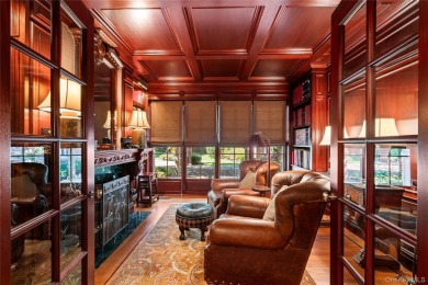 ROSLYN HARBOR; Timeless Brick Manor: Behind iron gates and a on Engineers Country Club in New York - for sale on GolfHomes.com, golf home, golf lot
