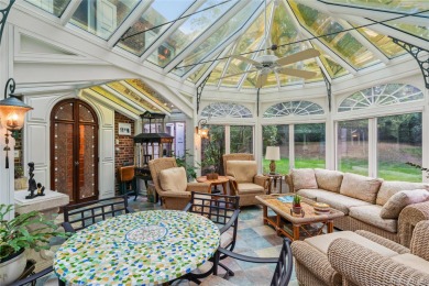 ROSLYN HARBOR; Timeless Brick Manor: Behind iron gates and a on Engineers Country Club in New York - for sale on GolfHomes.com, golf home, golf lot