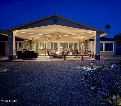 Gorgeous home located on the 8th tee box of Willowbrook Golf on Sun City-Willow Creek / Willow Brook  in Arizona - for sale on GolfHomes.com, golf home, golf lot