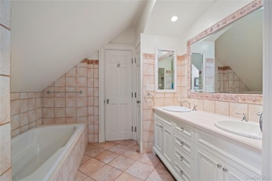 ROSLYN HARBOR; Timeless Brick Manor: Behind iron gates and a on Engineers Country Club in New York - for sale on GolfHomes.com, golf home, golf lot