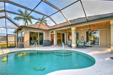 This impeccably maintained and beautifully designed waterfront on Burnt Store Golf Club in Florida - for sale on GolfHomes.com, golf home, golf lot