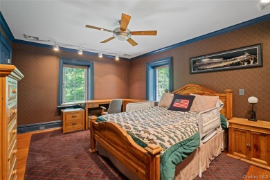 ROSLYN HARBOR; Timeless Brick Manor: Behind iron gates and a on Engineers Country Club in New York - for sale on GolfHomes.com, golf home, golf lot