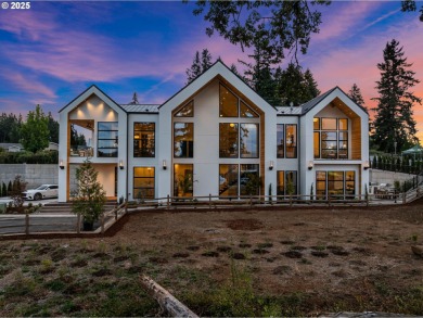 This custom-designed house embodies Scandinavian-inspired luxury on  in Washington - for sale on GolfHomes.com, golf home, golf lot