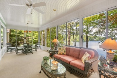 Situated on beautiful Lake Ticoa in the gated community of on Connestee Falls Golf Club in North Carolina - for sale on GolfHomes.com, golf home, golf lot