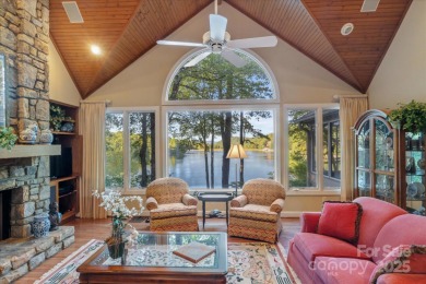 Situated on beautiful Lake Ticoa in the gated community of on Connestee Falls Golf Club in North Carolina - for sale on GolfHomes.com, golf home, golf lot