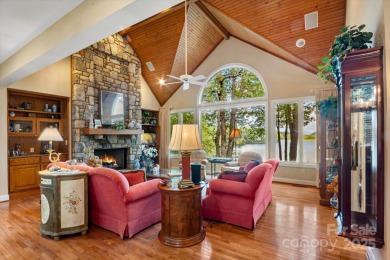Situated on beautiful Lake Ticoa in the gated community of on Connestee Falls Golf Club in North Carolina - for sale on GolfHomes.com, golf home, golf lot