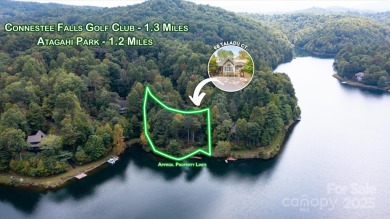 Situated on beautiful Lake Ticoa in the gated community of on Connestee Falls Golf Club in North Carolina - for sale on GolfHomes.com, golf home, golf lot
