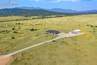 Gorgeous one level home on 5 acres with stunning mountain views! on Hollydot Golf Course in Colorado - for sale on GolfHomes.com, golf home, golf lot