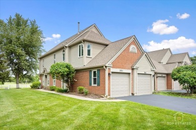 Charming Upper-Floor Townhouse with Golf Course Views! Welcome on Fox Run Golf Links in Illinois - for sale on GolfHomes.com, golf home, golf lot