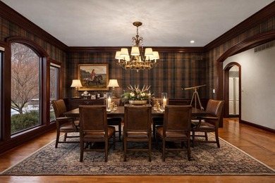 From the moment you arrive, this custom home in the gated Sand on Sand Creek Golf and Country Club  in Indiana - for sale on GolfHomes.com, golf home, golf lot