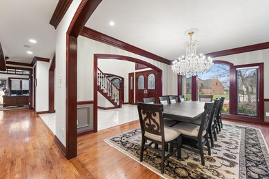 From the moment you arrive, this custom home in the gated Sand on Sand Creek Golf and Country Club  in Indiana - for sale on GolfHomes.com, golf home, golf lot