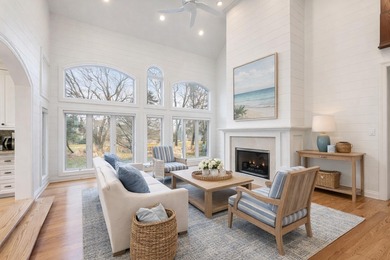 From the moment you arrive, this custom home in the gated Sand on Sand Creek Golf and Country Club  in Indiana - for sale on GolfHomes.com, golf home, golf lot