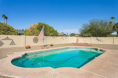 Discover this charming 3-bedroom (all generously sized) on Sun City Lakes West and East in Arizona - for sale on GolfHomes.com, golf home, golf lot