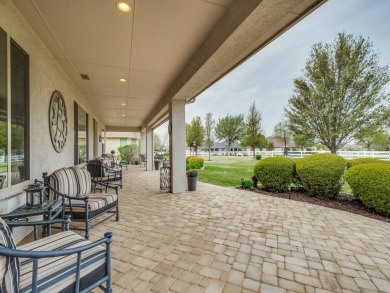 Stunning one story home with a Casita and courtyard in 55+ gated on Wildhorse Golf Club of Robson Ranch in Texas - for sale on GolfHomes.com, golf home, golf lot