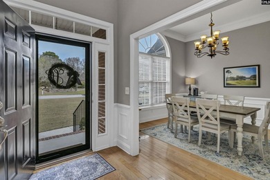 This beautifully crafted custom home is tucked away in the on Columbia Country Club in South Carolina - for sale on GolfHomes.com, golf home, golf lot