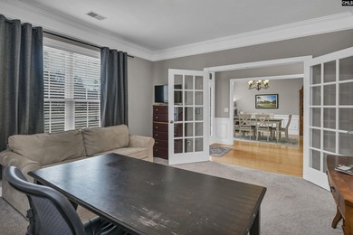 This beautifully crafted custom home is tucked away in the on Columbia Country Club in South Carolina - for sale on GolfHomes.com, golf home, golf lot