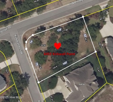 Discover your perfect corner lot in prestigious Stirling Hills on Ocean Ridge Plantation in North Carolina - for sale on GolfHomes.com, golf home, golf lot