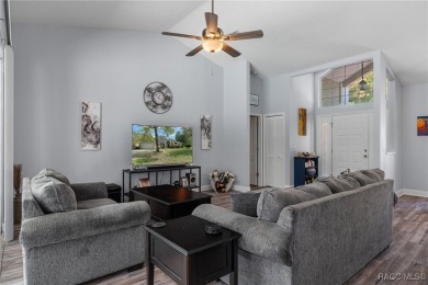 Tastefully renovated and meticulously maintained pool and spa on Sugarmill Woods Golf and Country Club in Florida - for sale on GolfHomes.com, golf home, golf lot