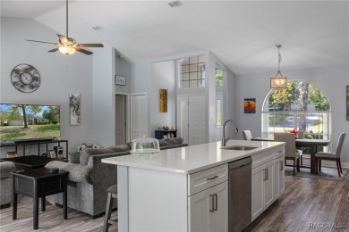 Tastefully renovated and meticulously maintained pool and spa on Sugarmill Woods Golf and Country Club in Florida - for sale on GolfHomes.com, golf home, golf lot