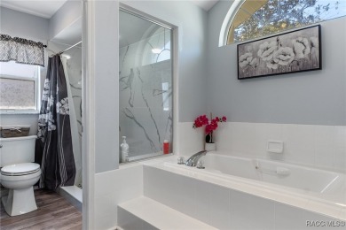 Tastefully renovated and meticulously maintained pool and spa on Sugarmill Woods Golf and Country Club in Florida - for sale on GolfHomes.com, golf home, golf lot