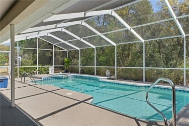 Tastefully renovated and meticulously maintained pool and spa on Sugarmill Woods Golf and Country Club in Florida - for sale on GolfHomes.com, golf home, golf lot