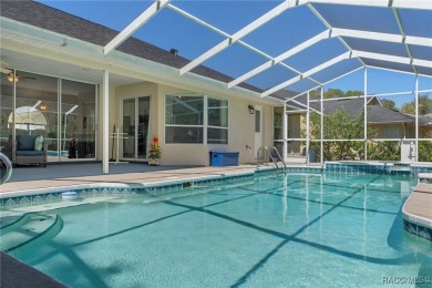 Tastefully renovated and meticulously maintained pool and spa on Sugarmill Woods Golf and Country Club in Florida - for sale on GolfHomes.com, golf home, golf lot