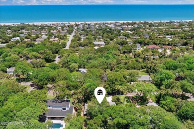 Charming old Florida beach cottage just 4 blocks to the ocean on Selva Marina Country Club in Florida - for sale on GolfHomes.com, golf home, golf lot