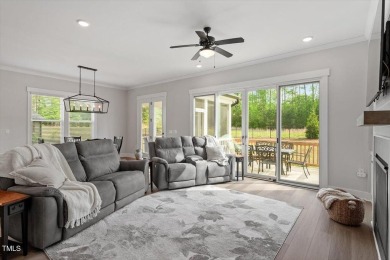 Nestled in the prestigious and sought-after Hasentree, lies the on Hasentree Club in North Carolina - for sale on GolfHomes.com, golf home, golf lot