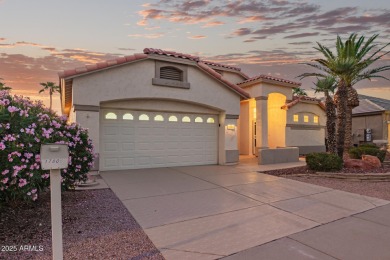 Start your new chapter in this stunning single-story home in on Arizona Traditions Golf Club in Arizona - for sale on GolfHomes.com, golf home, golf lot