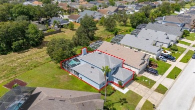 Welcome to this stunning 2-story pool home with 4 bedrooms, 3 on Highlands Reserve Golf Club in Florida - for sale on GolfHomes.com, golf home, golf lot
