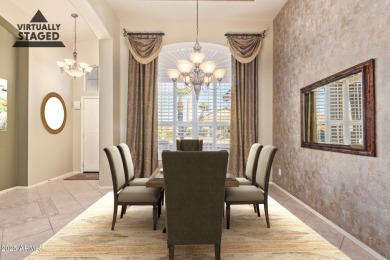 Start your new chapter in this stunning single-story home in on Arizona Traditions Golf Club in Arizona - for sale on GolfHomes.com, golf home, golf lot