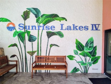 Beautiful 1-bedroom, 1-bath condo in a desirable 55+ community! on Sunrise Lakes Phase III in Florida - for sale on GolfHomes.com, golf home, golf lot