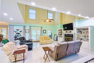 Experience luxury living in this exceptional custom-built brick on Myrtlewood Golf Course and Club  in South Carolina - for sale on GolfHomes.com, golf home, golf lot