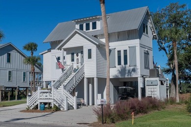 Custom-built Coastal Modern Farmhouse with breathtaking views of on The Plantation Course At Edisto in South Carolina - for sale on GolfHomes.com, golf home, golf lot