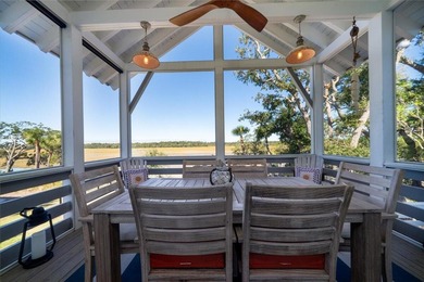 Custom-built Coastal Modern Farmhouse with breathtaking views of on The Plantation Course At Edisto in South Carolina - for sale on GolfHomes.com, golf home, golf lot
