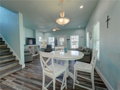 Come and enjoy this fun, colorful beach house in Mustang Royale on Palmilla Beach Golf Club in Texas - for sale on GolfHomes.com, golf home, golf lot